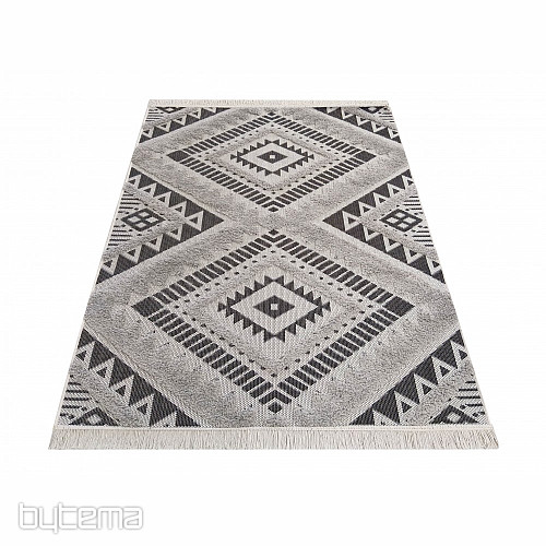 String carpet DELI 01 gray