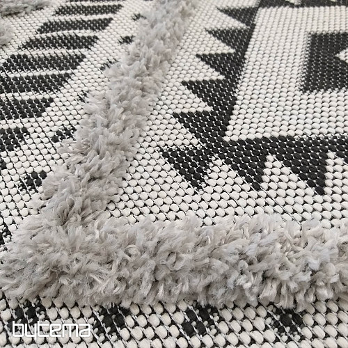 String carpet DELI 01 gray