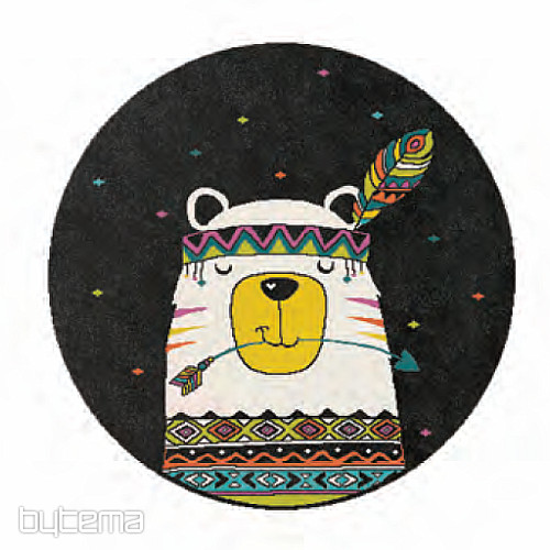 Children piece rug PLAY BEAR