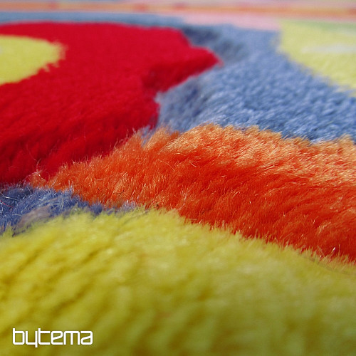 Children's carpet KIDS GIRAFFE blue