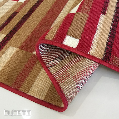 Piece carpet ALFA red