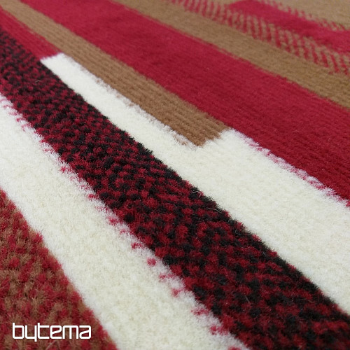 Piece carpet ALFA red