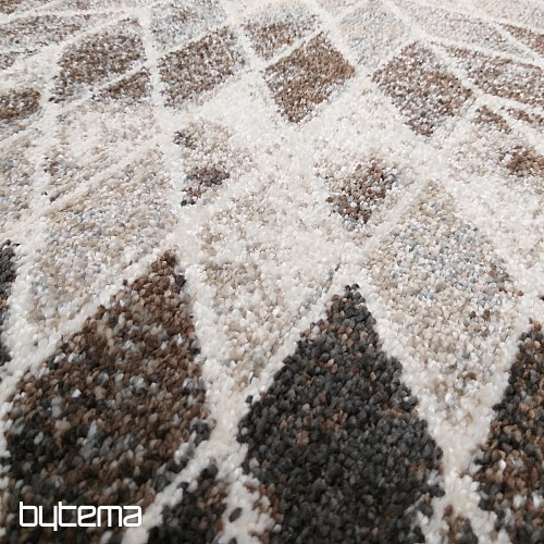 Piece carpet PANAMERO 10 triangles brown
