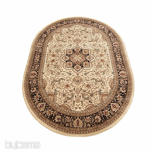 Oval carpet EXCLUSIVE cream