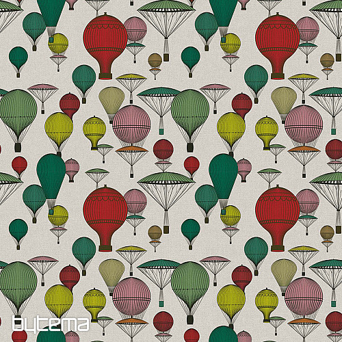 Decorative fabric BALLOON GLOBE 701 digital print