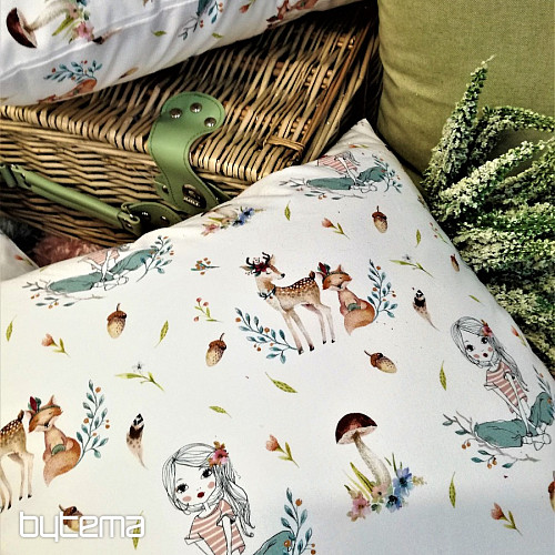 Cotton fabric EMA IN THE FOREST