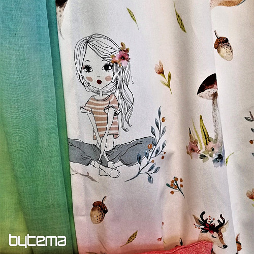 Children's decorative fabric GIRL