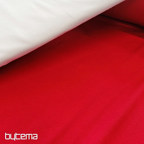 Cotton jersey TEINTURE red