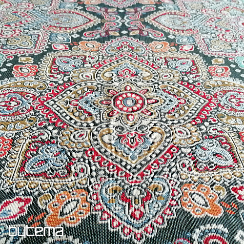 Tapestry fabric JAIMA NEGRO