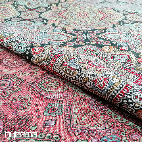 Tapestry fabric JAIMA NEGRO