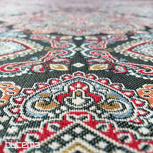 Tapestry fabric JAIMA NEGRO