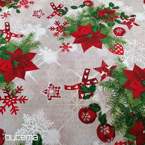 Christmas decorative fabric Winter star