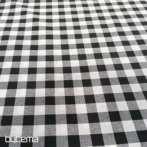 Decorative fabric MENORCA black