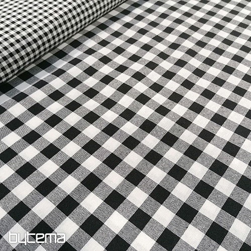 Decorative fabric MENORCA black