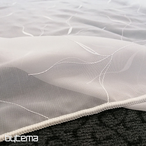 Embroidered luxury curtain GERSTER 11683
