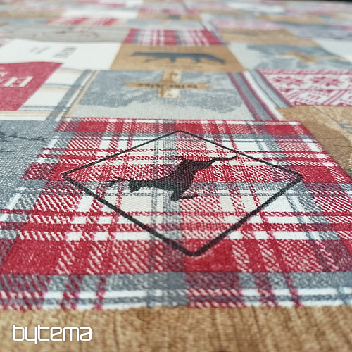 Decorative fabric  call of the wilderness