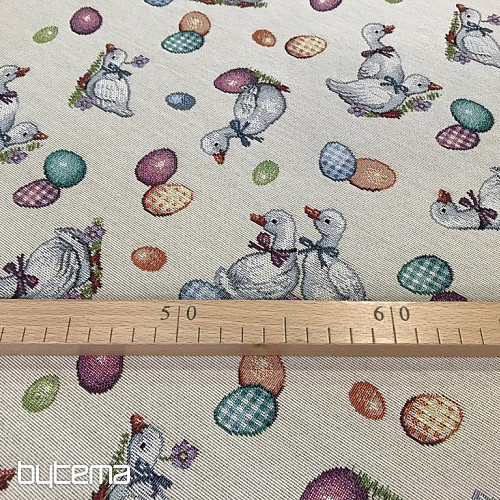 Gobelin fabric EASTER-HUŠIČKY