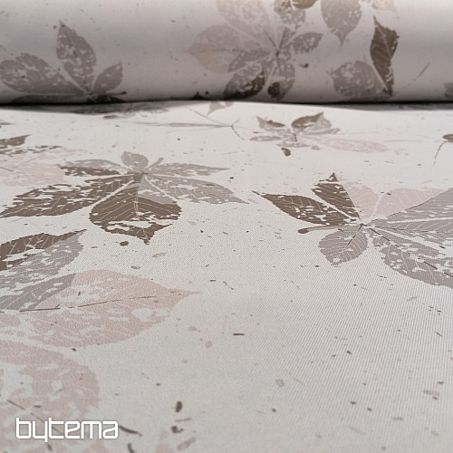 Decorative fabric BLACK OUT CHESTNUT