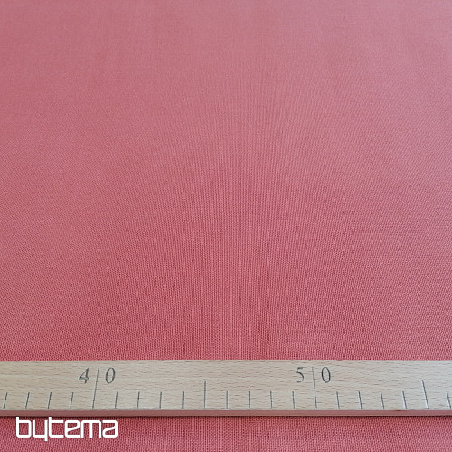 Cotton fabric UNI CORAL coarse cotton 220g