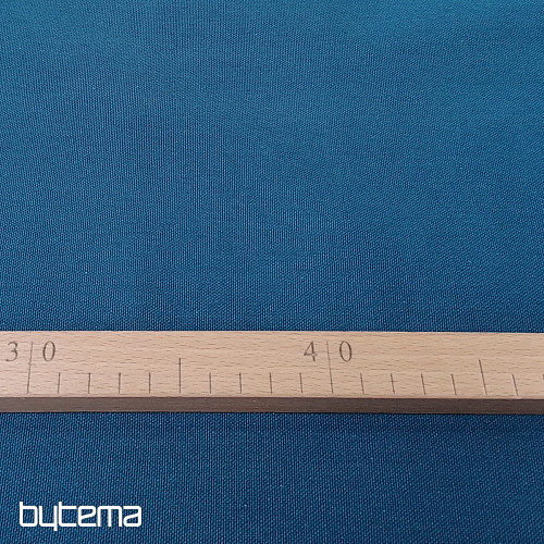 Cotton fabric UNI PETROLEUM coarse cotton 220g