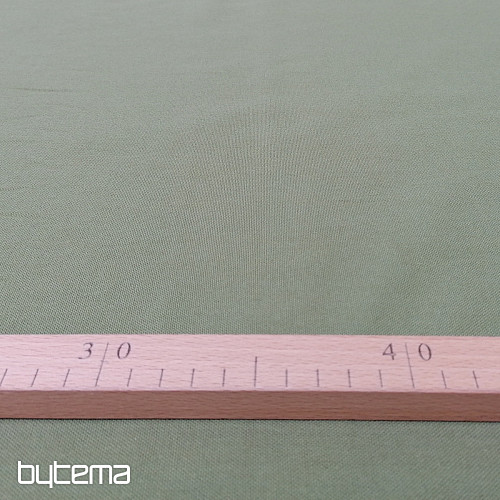 Cotton fabric UNI KHAKI coarse cotton 220g
