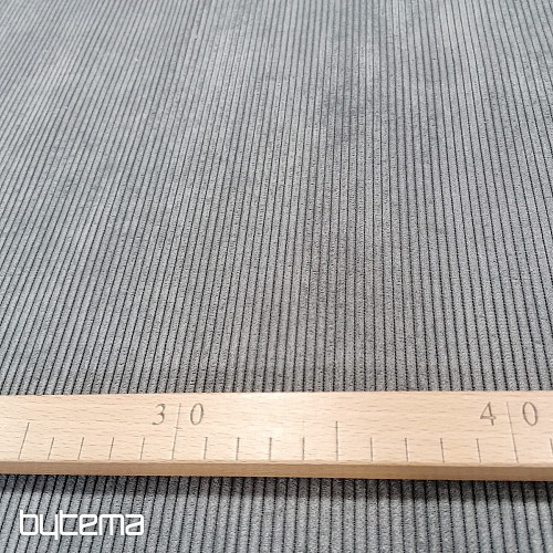 upholstery fabric RIB SHADOW gray