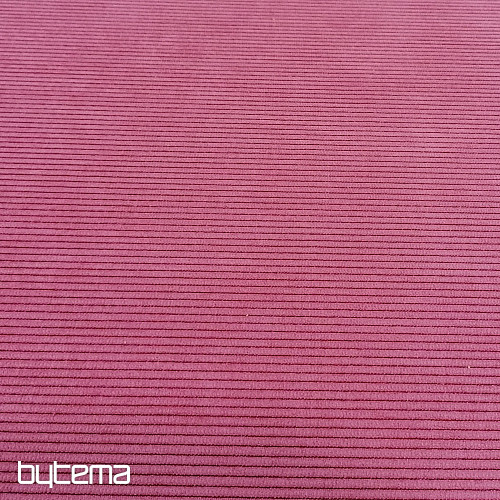 upholstery fabric RIB BERRY raspberry