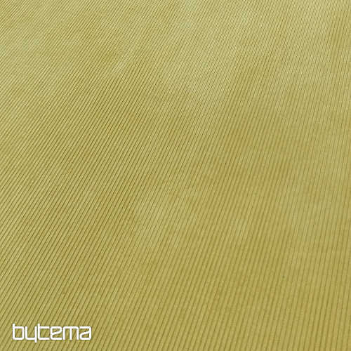 upholstery fabric RIB OCHER mustard