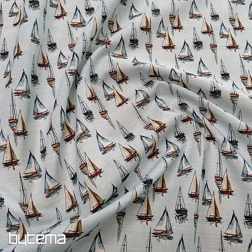 Cotton fabric SAILBOARD