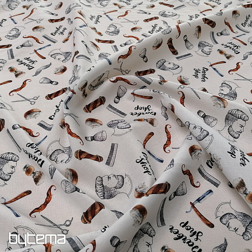 Cotton fabric BARBERRY