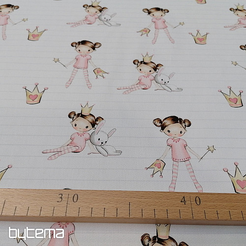 Children's decorative fabric LITTLE PRINCESS