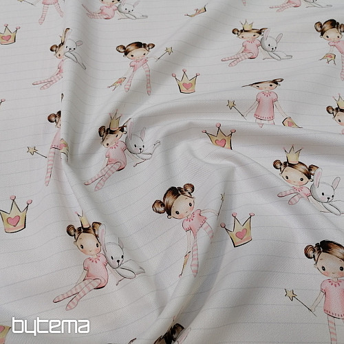 Children's decorative fabric LITTLE PRINCESS