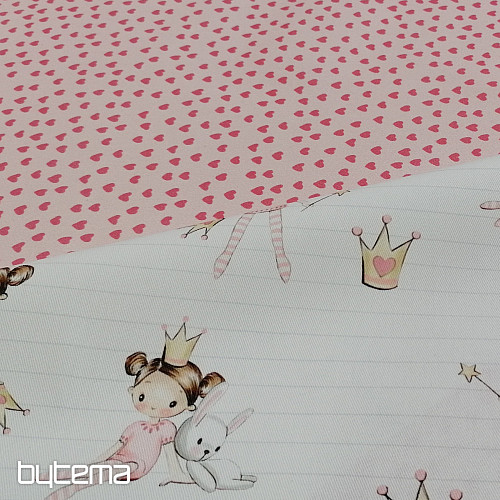 Children's decorative fabric LITTLE PRINCESS