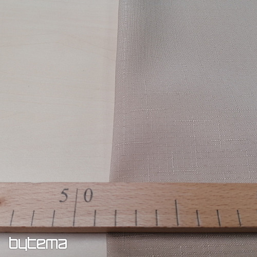 Decorative fabric teflon ELBA beige