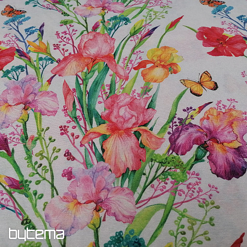 Decorative fabric SUMMER FLOWERS II