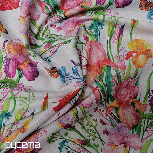 Decorative fabric SUMMER FLOWERS II