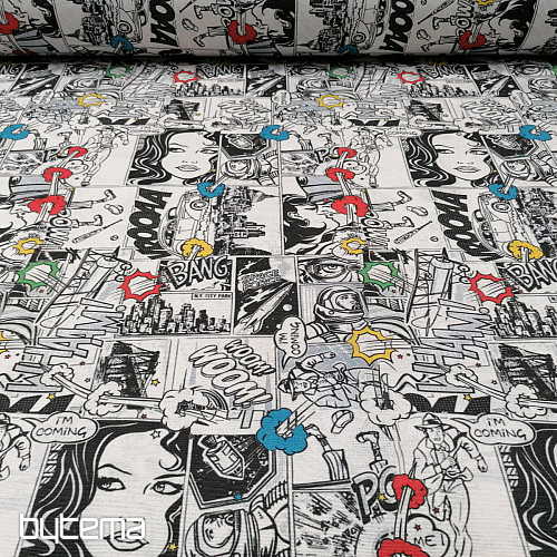 Decorative fabric KOMIKS IM-COMING