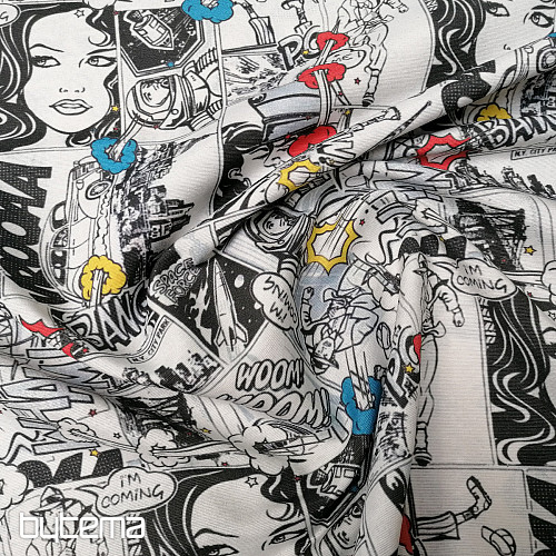 Decorative fabric KOMIKS IM-COMING