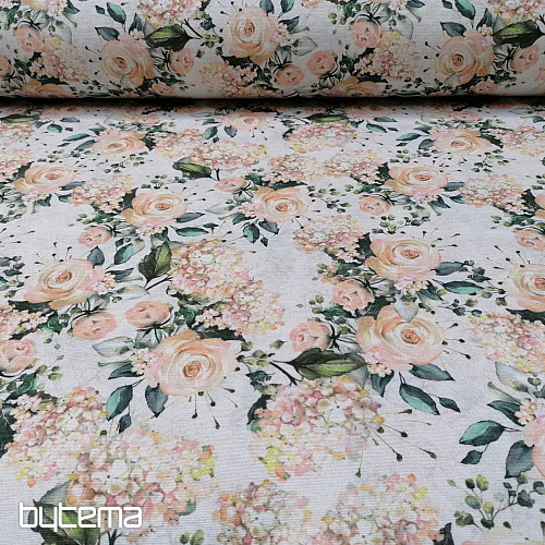 Decorative fabric ZELDA FLOWERS