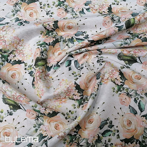 Decorative fabric ZELDA FLOWERS