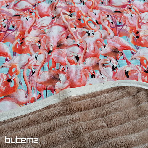 Baby blanket in a gift box - PELICANS