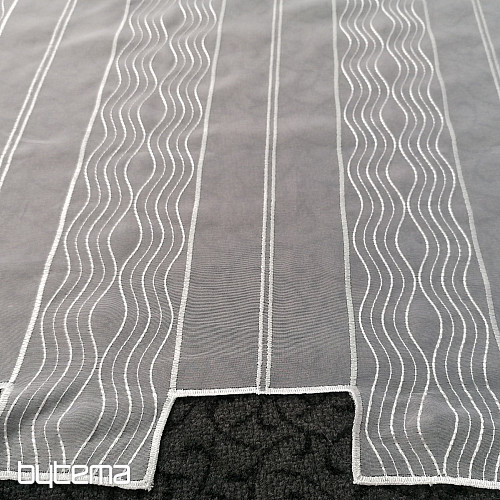 Stained glass curtain - embroidered 559