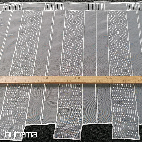 Stained glass curtain - embroidered 559