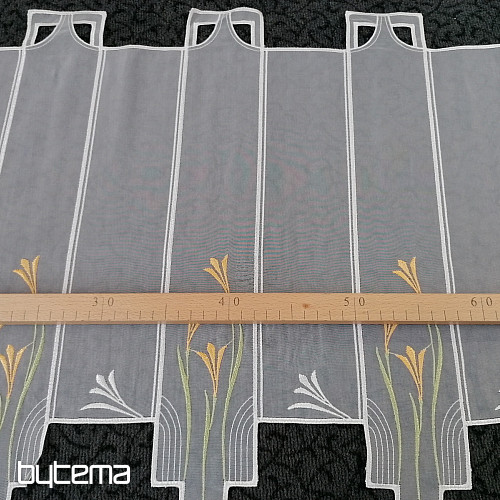 Stained glass curtain - voile 46
