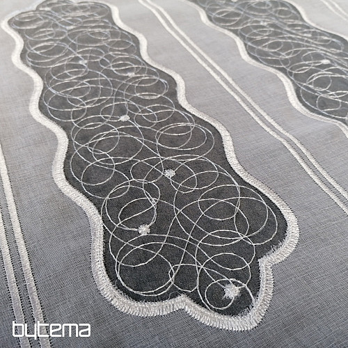 Stained glass curtain - embroidered 28865