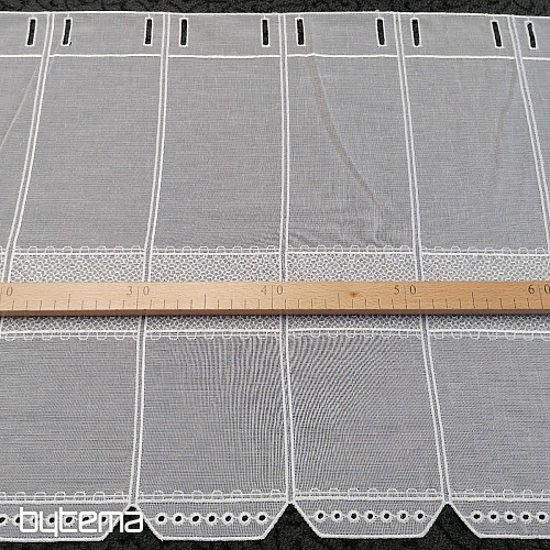 Stained glass curtain - embroidered 5849