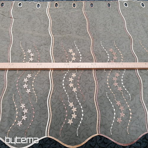 Stained glass curtain - embroidered HF1189