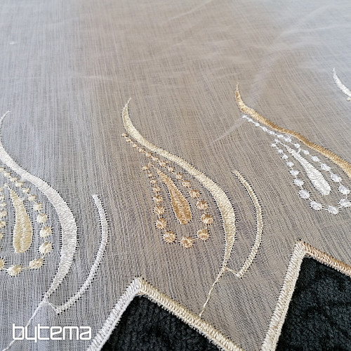 Stained glass curtain - embroidered W21996
