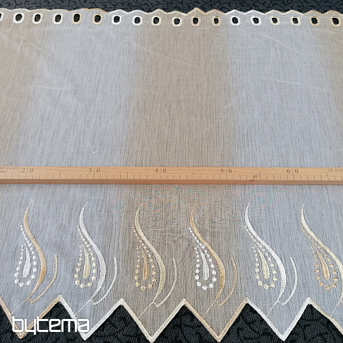 Stained glass curtain - embroidered W21996