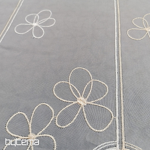 Stained glass curtain - embroidered 1118